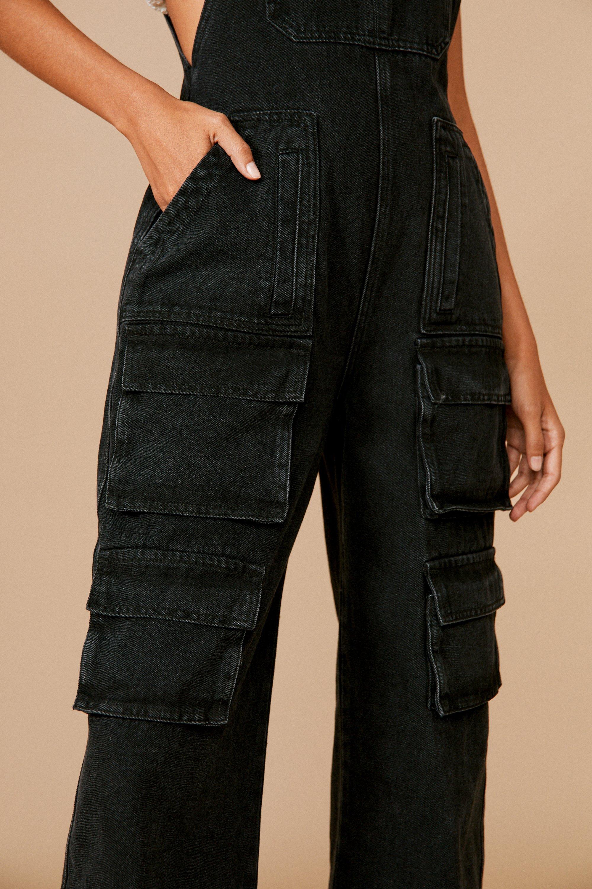 High best sale waisted dungarees